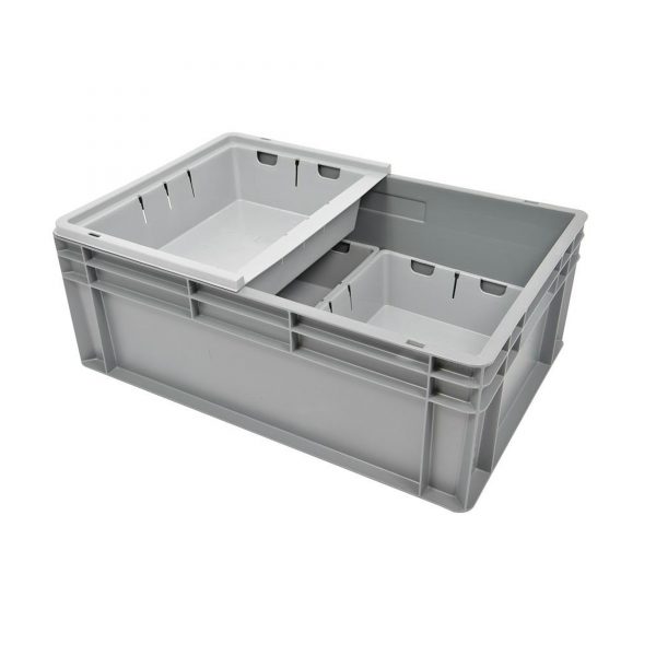 Euro plastikinė dėžė 597x398x222, 42 l