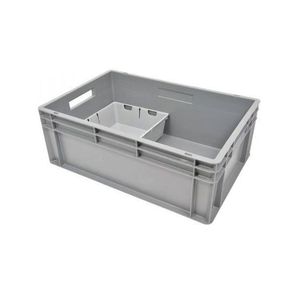 Euro plastikinė dėžė 597x398x222, 42 l