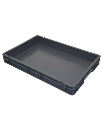 Euro plastikinė dėžė 600x400x73, 12 l