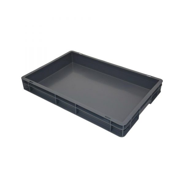 Euro plastikinė dėžė 600x400x73, 12 l