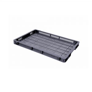 Perforuota Euro plastikinė dėžė 600x400x50, 8 l
