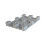 Plastikinė paletė lygiu paviršiumi 1200x800, 12.5 kg