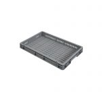 Perforuota Euro plastikinė dėžė 600x400x80, 15 l