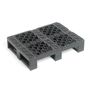 Perforuota plastikinė paletė 800x600, 8.2 kg