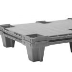 Nestable plastic pallet 800x600