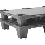 Nestable plastic pallet 800x600