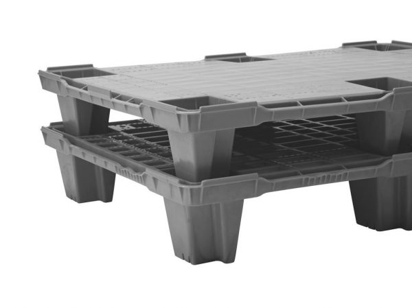 Nestable plastic pallet 800x600
