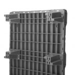 Nestable plastic pallet 800x600