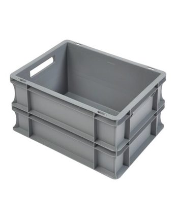 Euro plastikinė dėžė 400x300x240, 22 l