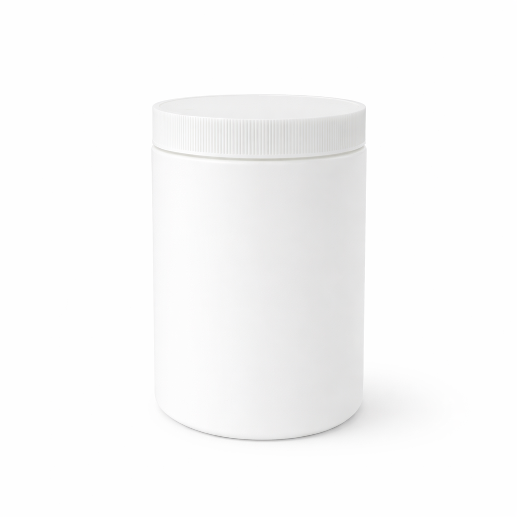 Plastikinis HDPE indas 1000 ml