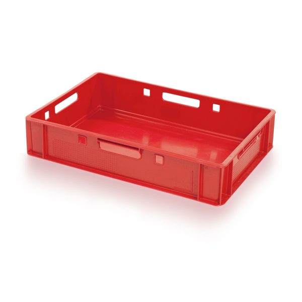 Plastikinė dėžė E1, 600x400x125, 25 l
