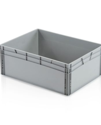 Euro plastikinė dėžė 800x600x320, 130 l