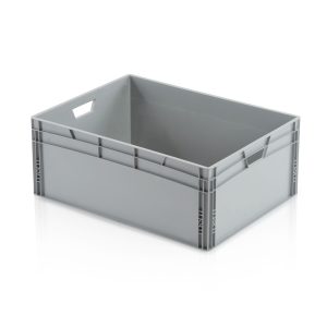 Euro plastikinė dėžė 800x600x320, 130 l