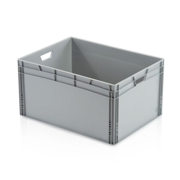 Euro plastikinė dėžė su rankenomis 800x600x420, 172 l