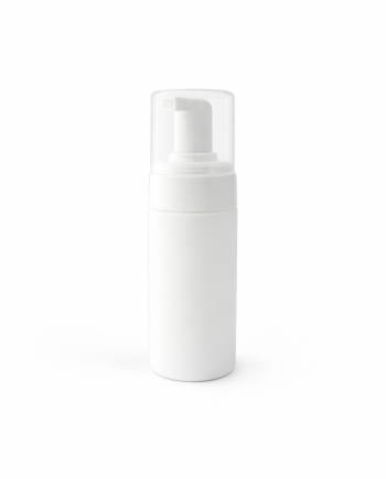 Plastikinis HDPE/PP buteliukas putoms 100 ml