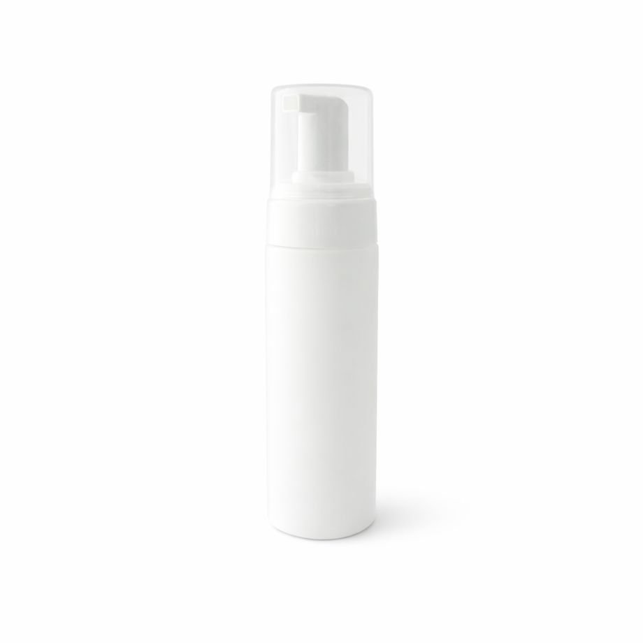 Plastikinis HDPE/PP buteliukas putoms 150 ml