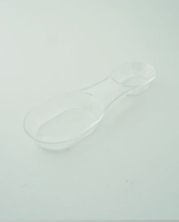 Plastikinis dvigubas dozavimo  šaukštelis 150-400 mg