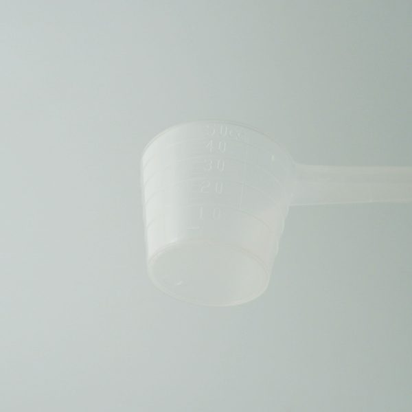 Plastikinis PP dozavimo kaušelis  50 ml