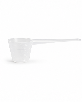 Plastikinis PP dozavimo kaušelis  50 ml