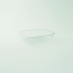 Plastikinis R-PET indelis uogoms, 125 g