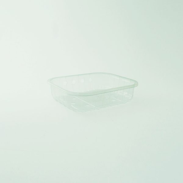 Plastikinis R-PET indelis uogoms, 125 g