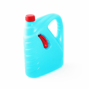 Plastikinis HDPE bakelis 4 l su piltuvu