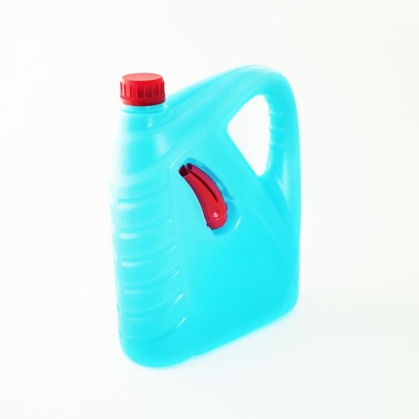 Plastikinis HDPE bakelis 4 l su piltuvu