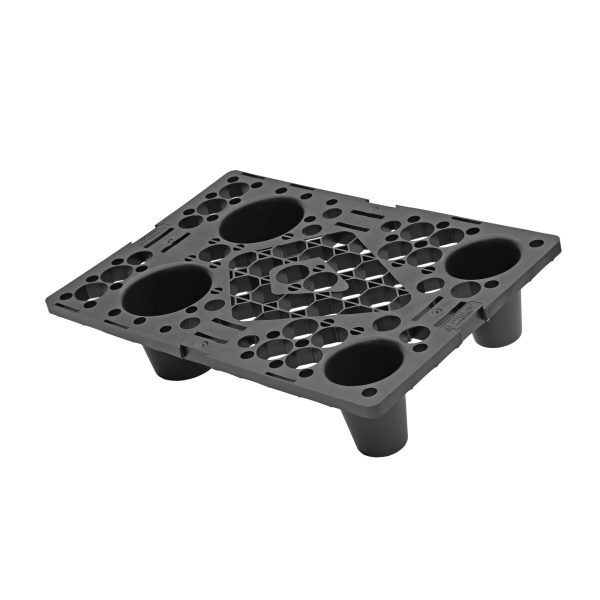 Suneriama perforuota plastikinė paletė 600x400, 1.1 kg