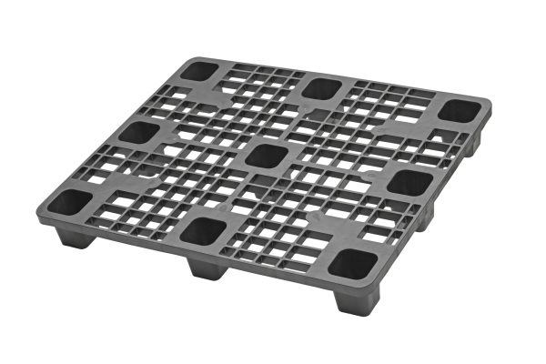 Suneriama perforuota plastikinė paletė 1200x1000, 6.5 kg