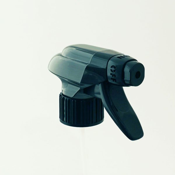 Dviejų pozicijų purkštuvas 28/410  ALL PLASTIC juodas