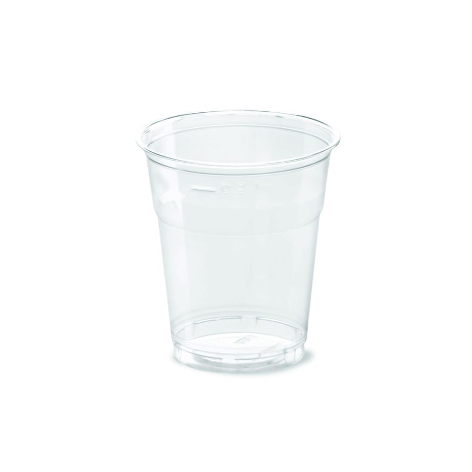 Vienkartinė PET stiklinė 250 ml
