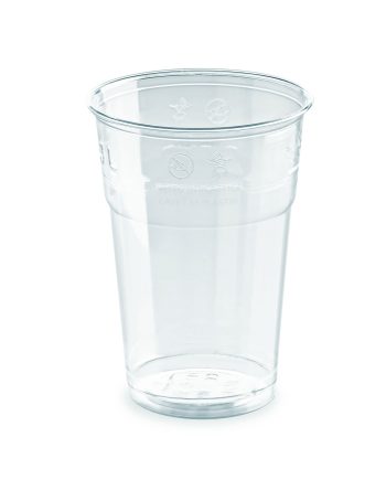 Vienkartinė PET stiklinė 400 ml
