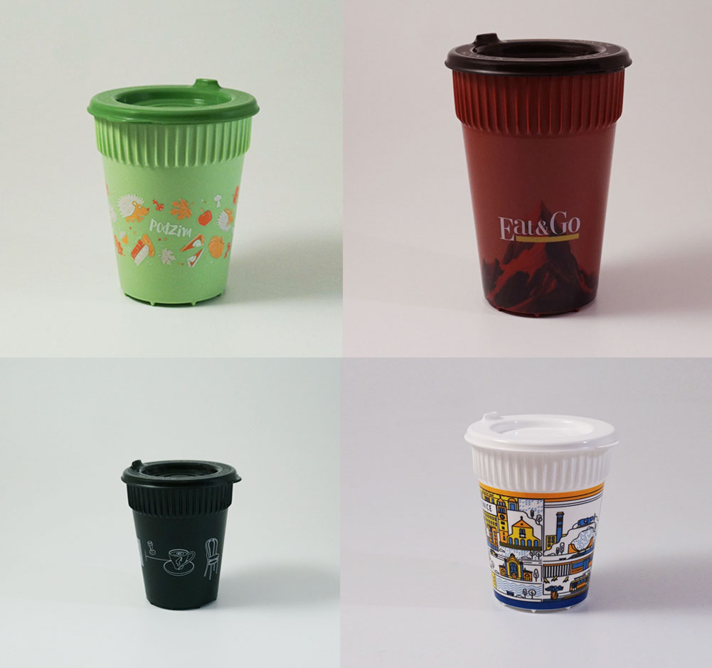Reusable-hot-cup-decorated