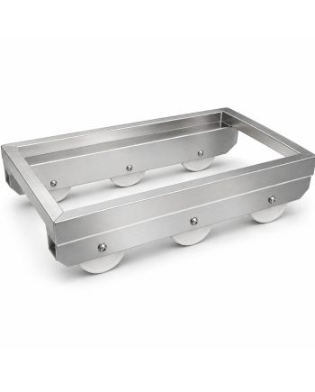 EURO standarto metalinis vežimėlis dėžėms 650x410x175 mm